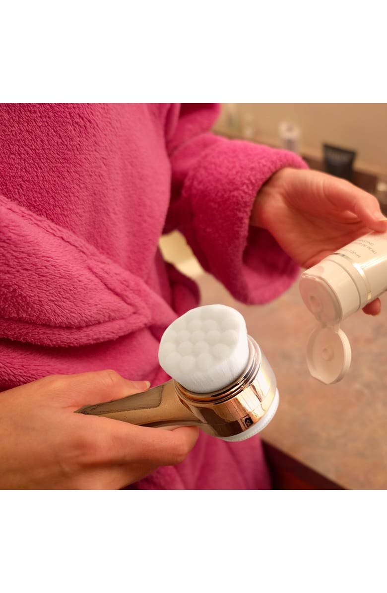 PURSONIC Dual Sided Facial Cleansing Brush, Alternate, color, Rose Gold