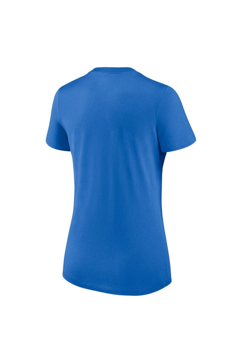 Women's Nike Blue Barcelona Swoosh T-Shirt, Alternate, color, Blue