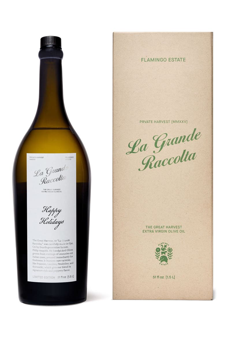 La Grande Raccolta Extra Virgin Olive Oil, Main, color, GREEN