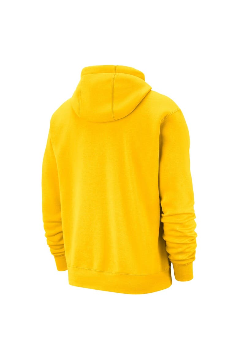 Men's Nike  Yellow Cleveland Cavaliers 2025/26 City Edition Essential Logo Remix Hoodie, Alternate, color, Yellow
