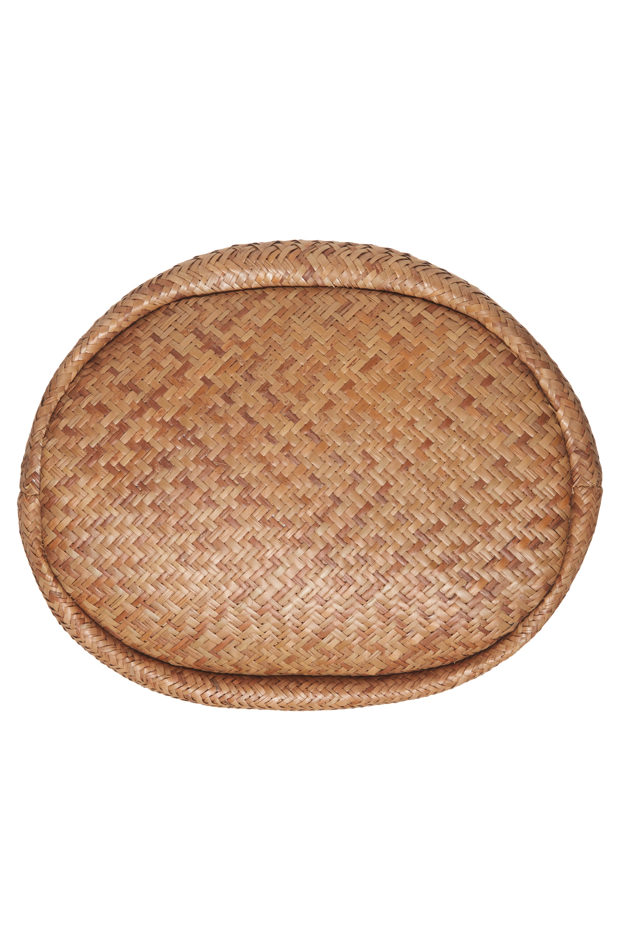 Woven Bottom Tote, Alternate, color, CREAM