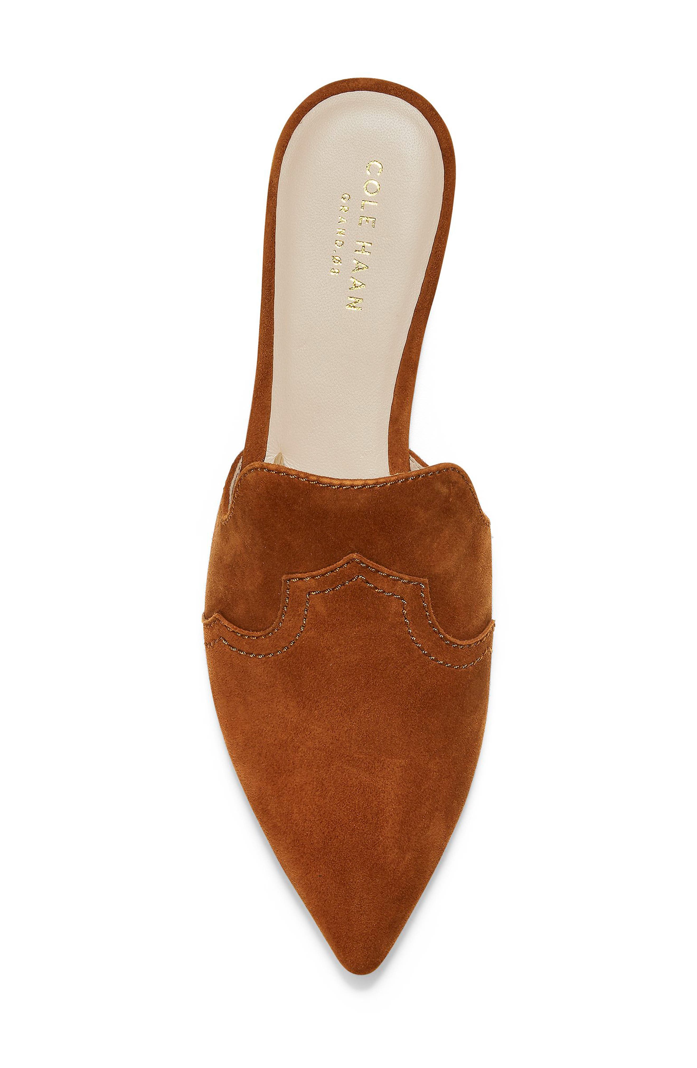 Hadley Mule, Alternate, color, BRITISH TAN SUEDE