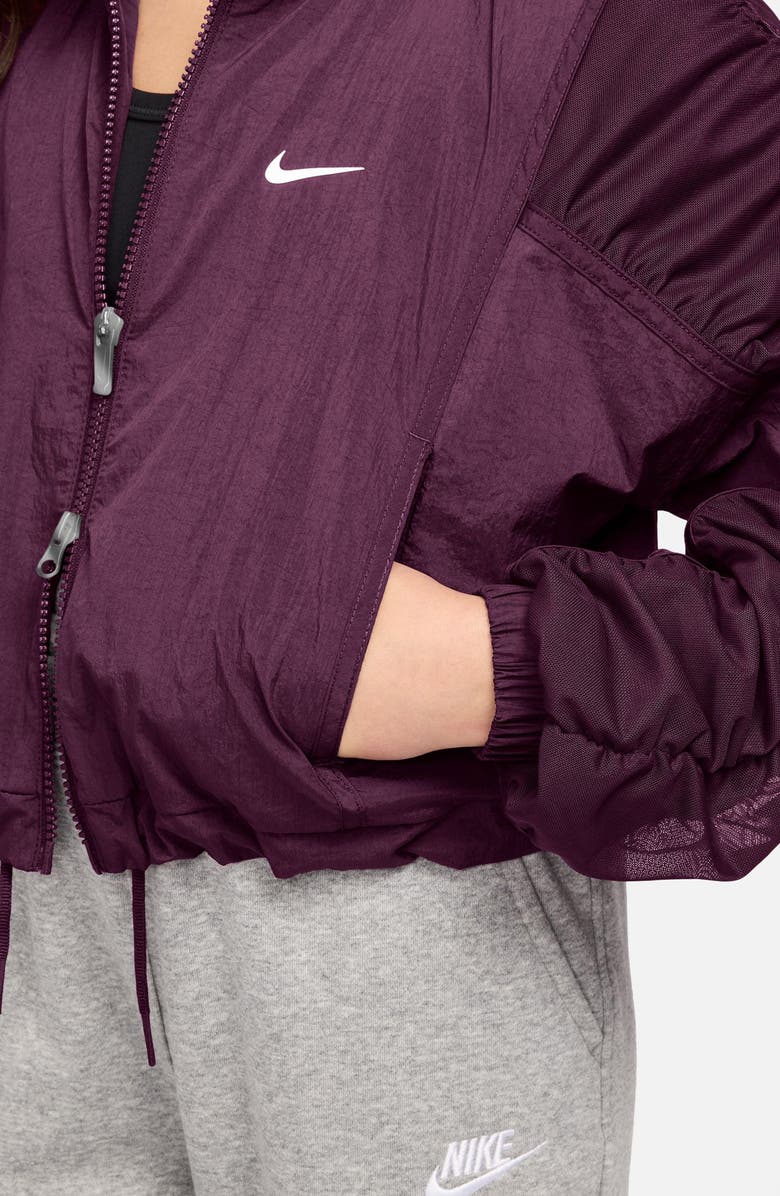 Nike Kids' Dance Dri-FIT Jacket, Alternate, color, 610 Bordeaux