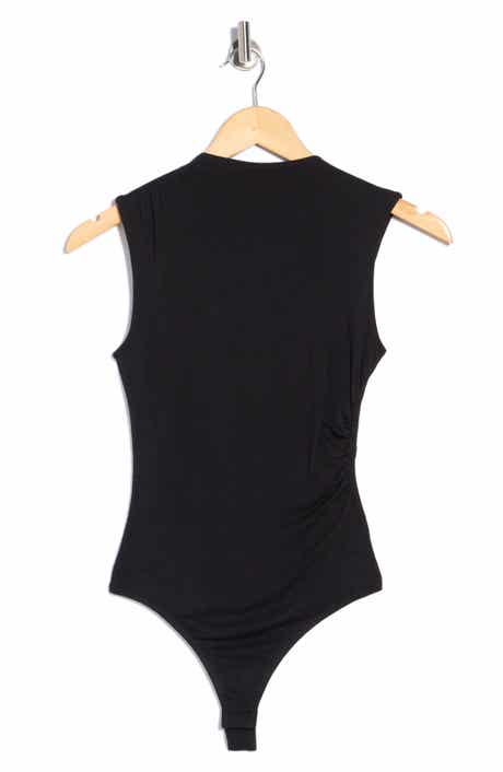 Blu Pepper Side Cinched Mock Neck Top