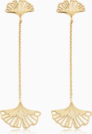 Oradina 14K Yellow Gold Carnevale Drop Earrings