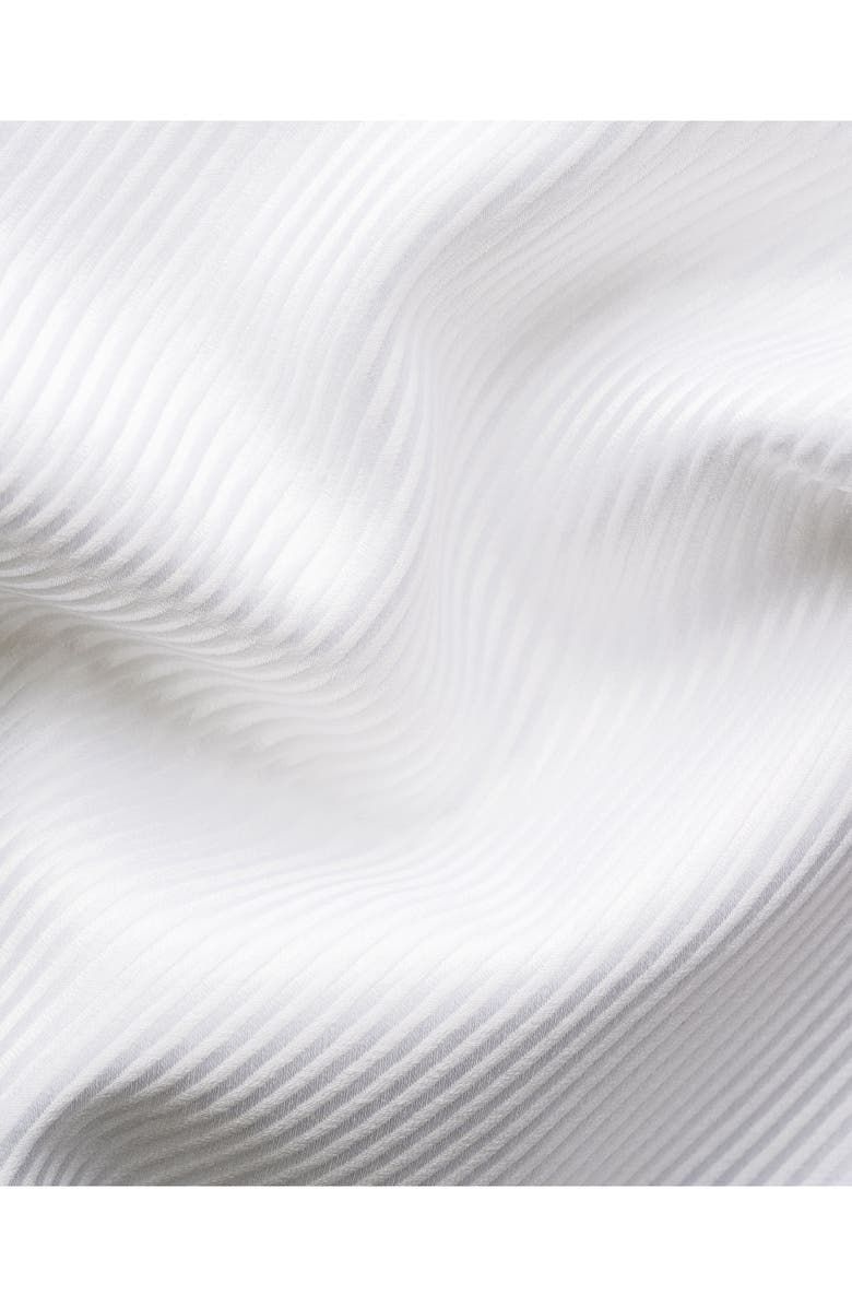 Eton Contemporary Fit Textured Stripe Cotton Dress Shirt, Alternate, color,