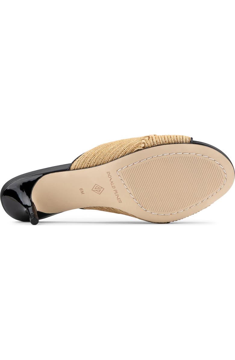 Donald Pliner Raffia Sandal, Alternate, color, Black