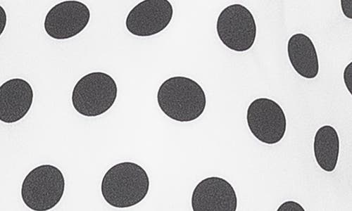 Alexia Admor Rose Jacket In Black White Polka Dots