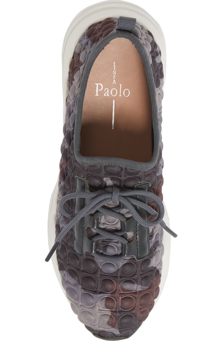 Linea Paolo Rodger Sneaker, Alternate, color, Brown/ Grey Camo Padded Fabric