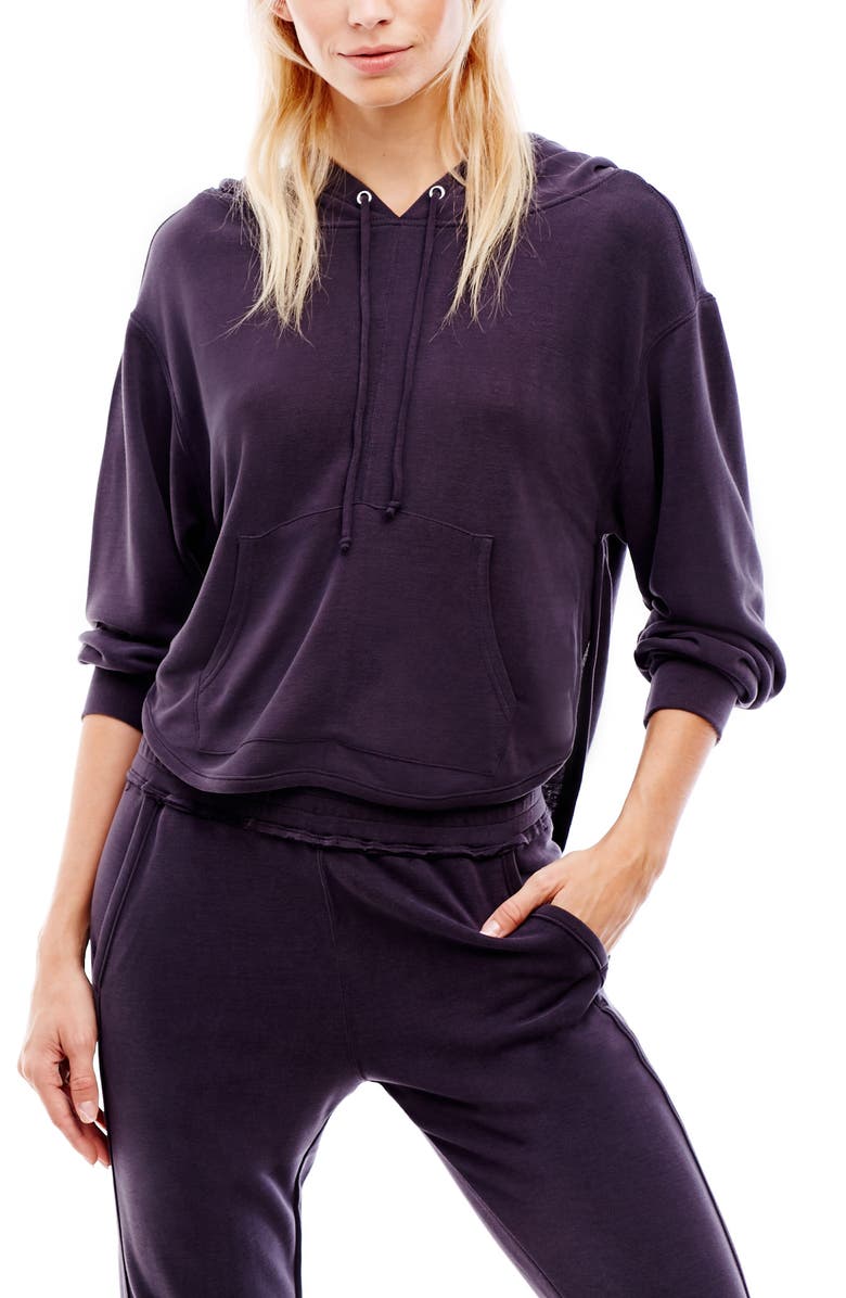 FP Movement by Free People Free People FP Movement Back Into It Cutout Hoodie, Main, color,