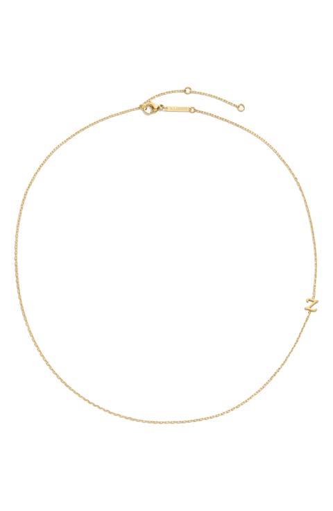 Initial Chain Necklace