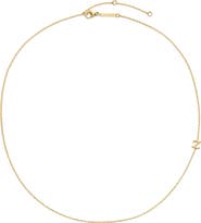 D.LOUISE Initial Chain Necklace
