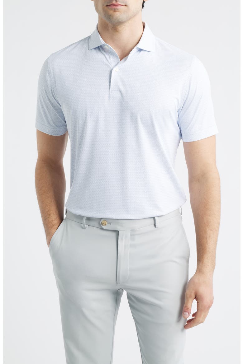 Briar Performance Jersey Golf Polo, Main, color, WHITE