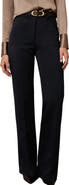 Reiss Priya High Waist Flare Leg Pants