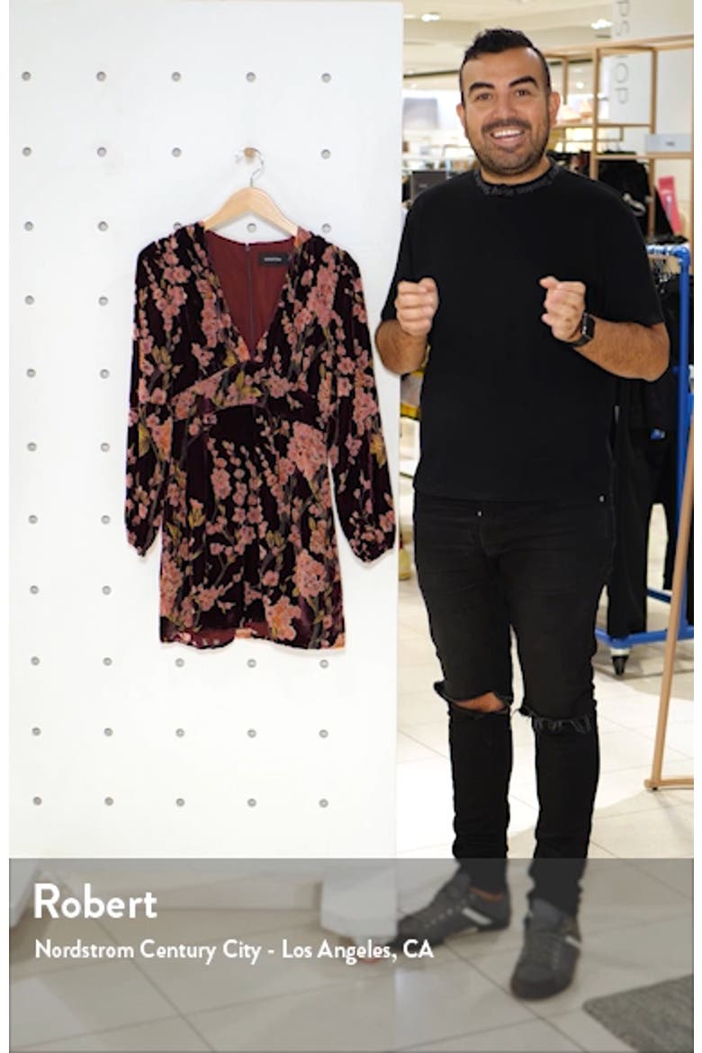 Time After Time Long Sleeve Minidress video