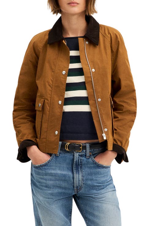 Waxed Zip Jacket