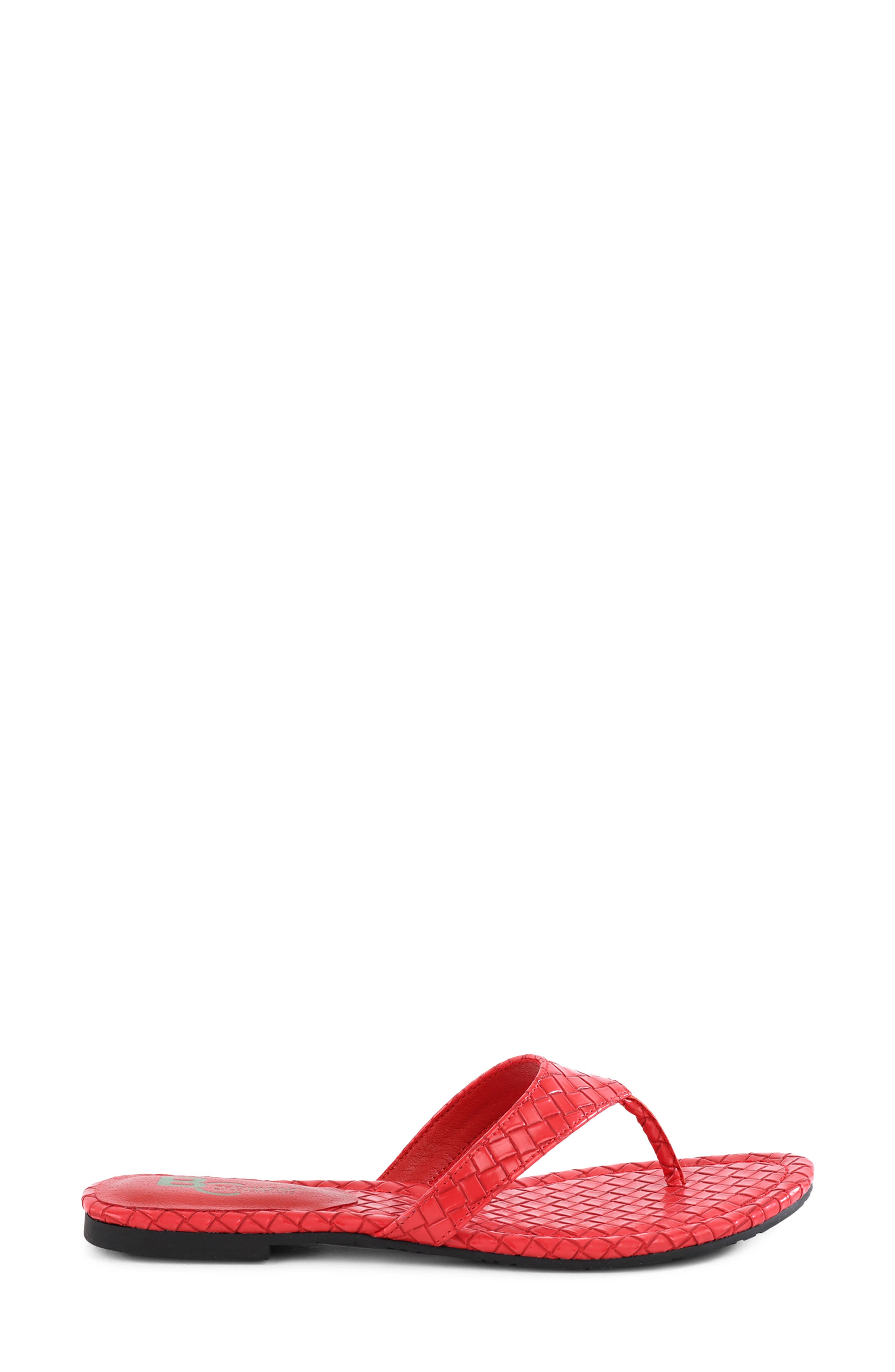 Fiera Flip Flop, Alternate, color, RED