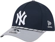 New Era Men's New Era Navy/Gray New York Yankees Rope M-Crown A-Frame 39THIRTY Flex Hat