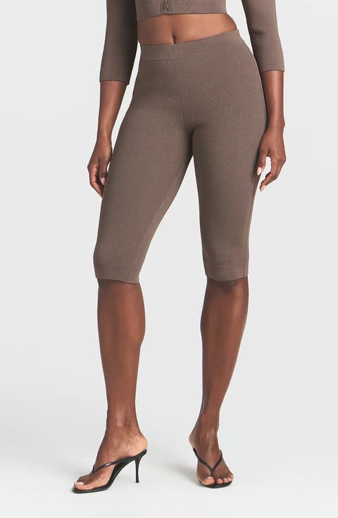 Refined Knit Capri Pants