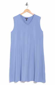 Eileen Fisher V-Neck Shift Dress