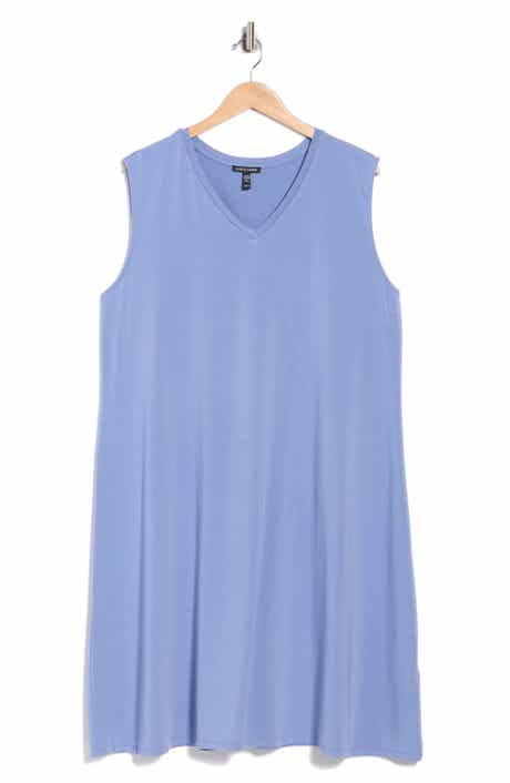 Eileen Fisher V-Neck Shift Dress
