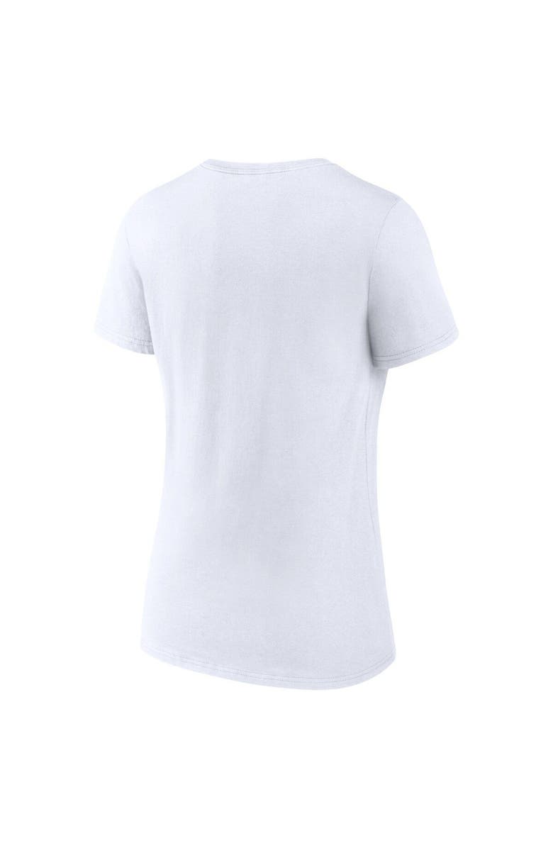 FANATICS Women's Fanatics Branded White Houston Astros 2022 American League Champions Locker Room Plus Size V-Neck T-Shirt, Alternate, color, 