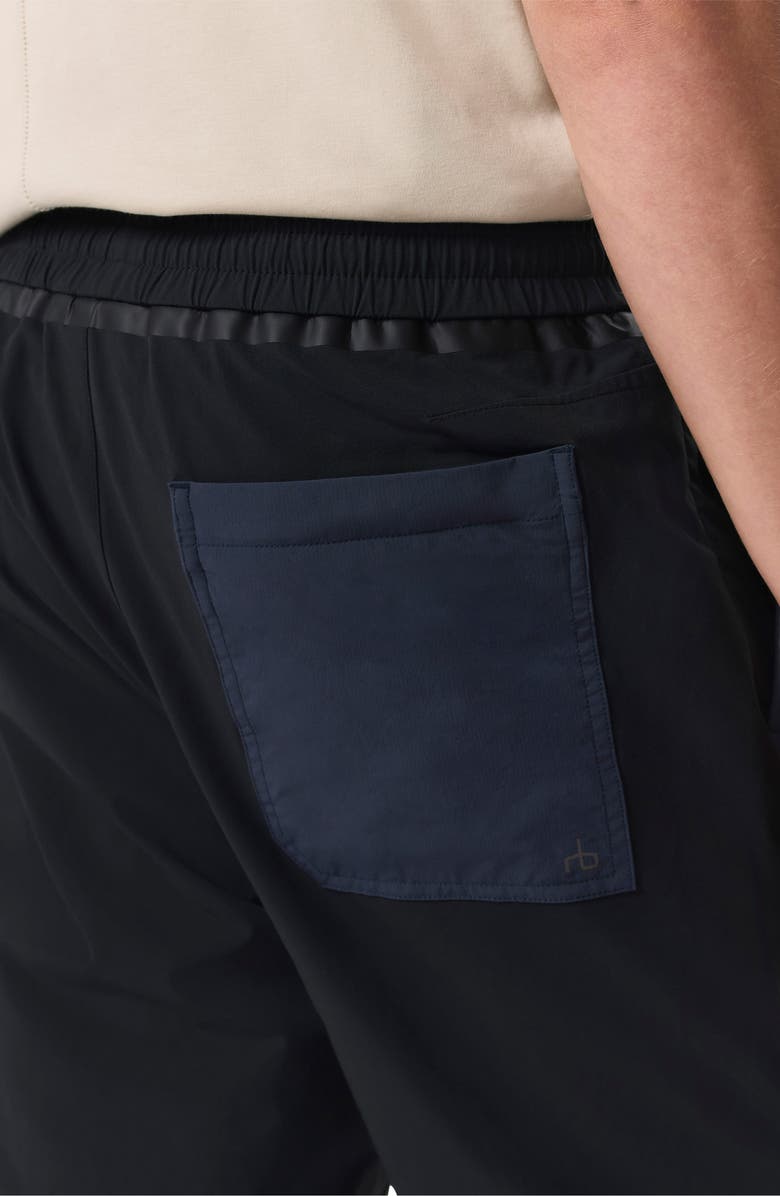 rag & bone Robert Pursuit Utility Joggers, Alternate, color, Jet Black