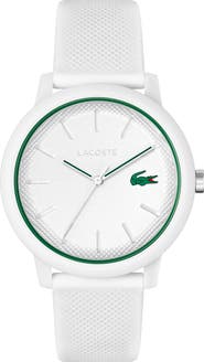 Lacoste 12.12 Silicone Strap Watch, 42mm