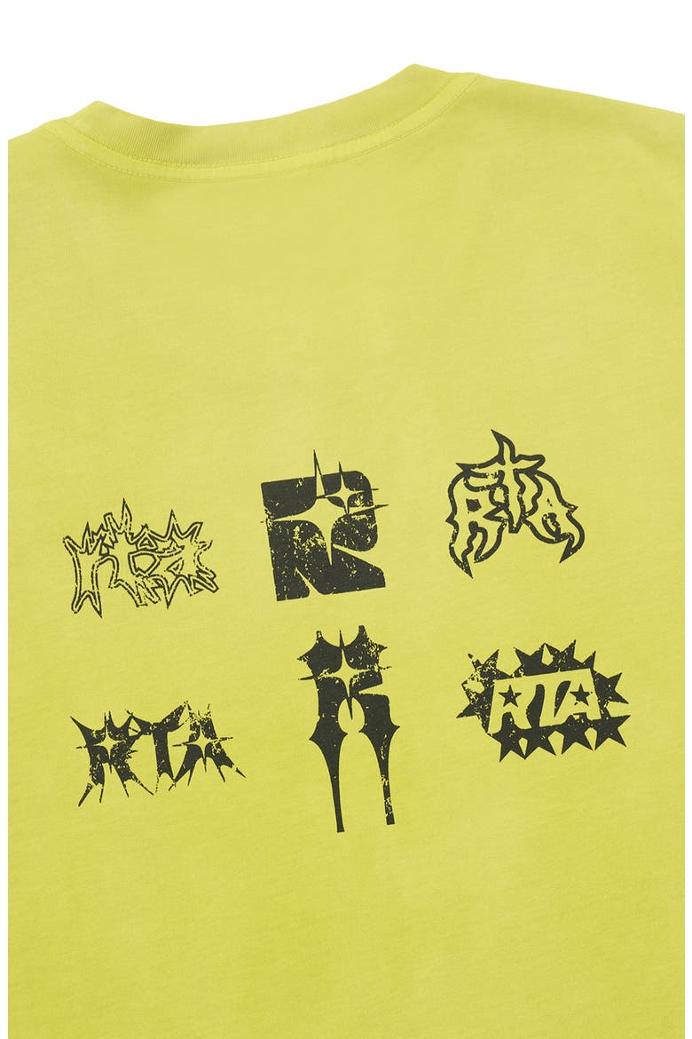 Liam Logo Graphic T-Shirt, Alternate, color, CITRON RAZOR TYPE
