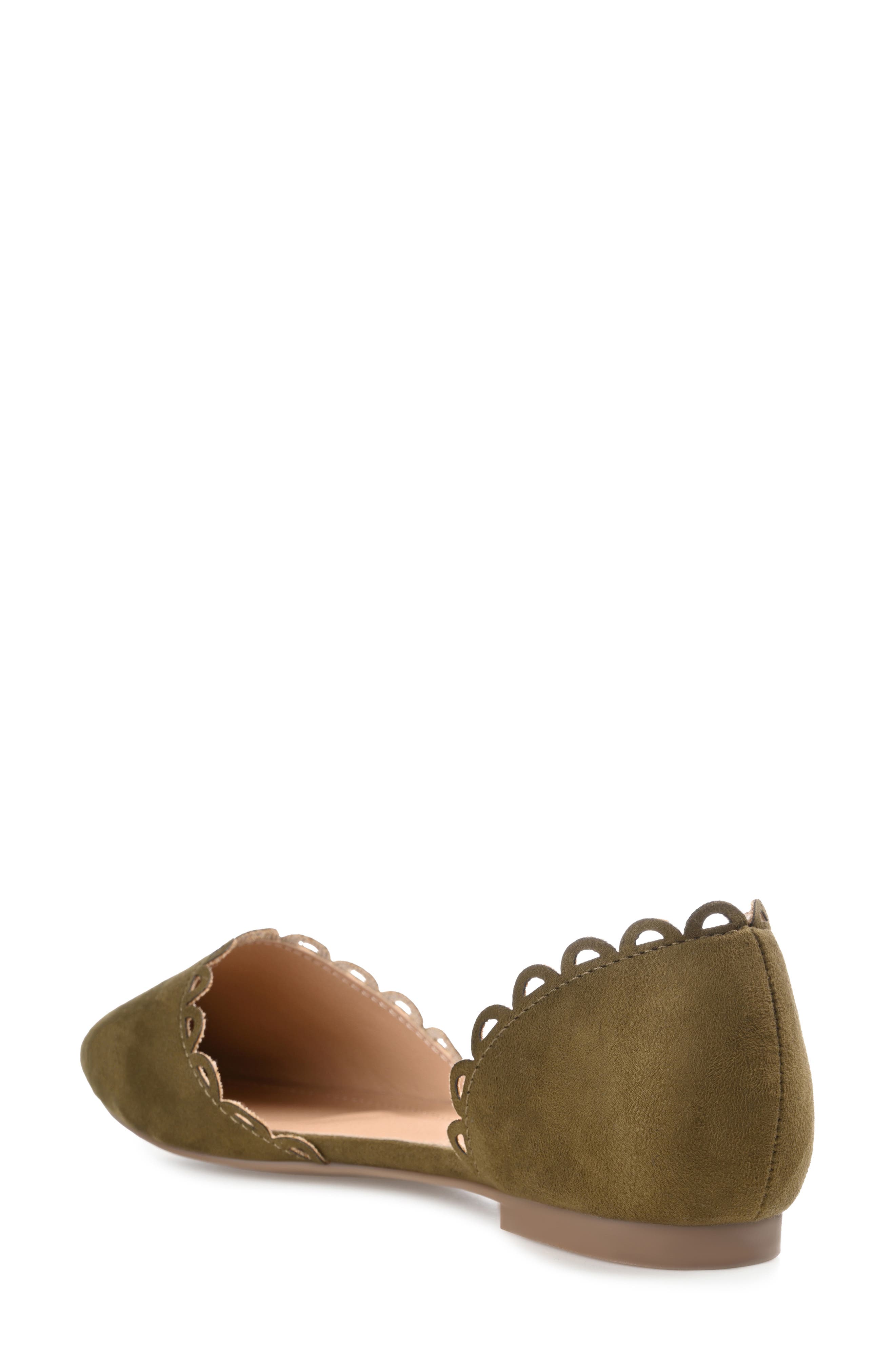 Journee Collection JOURNEE Jezlin Flat, Alternate, color, Green