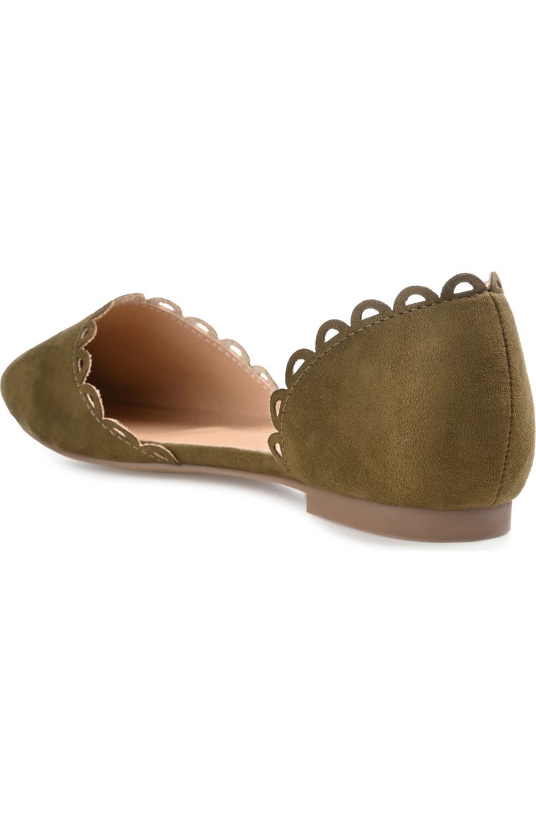 Journee Collection JOURNEE Jezlin Flat, Alternate, color, Green