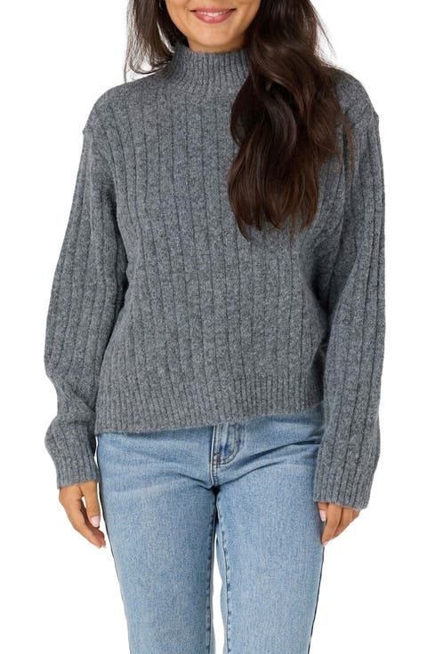Cypress Mock Neck Sweater