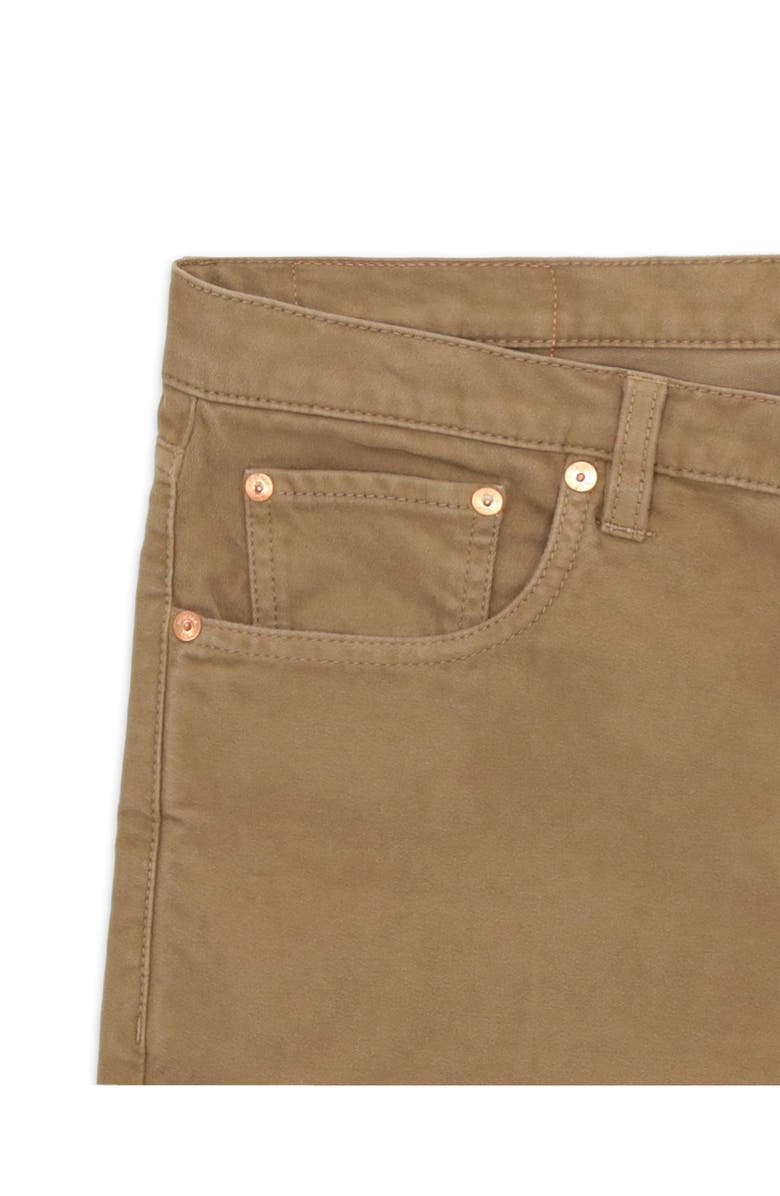 Fortela Five Pocket Moleskin Trousers, Alternate, color, Light Brown