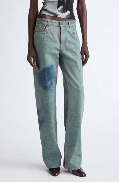Straight Leg Jeans