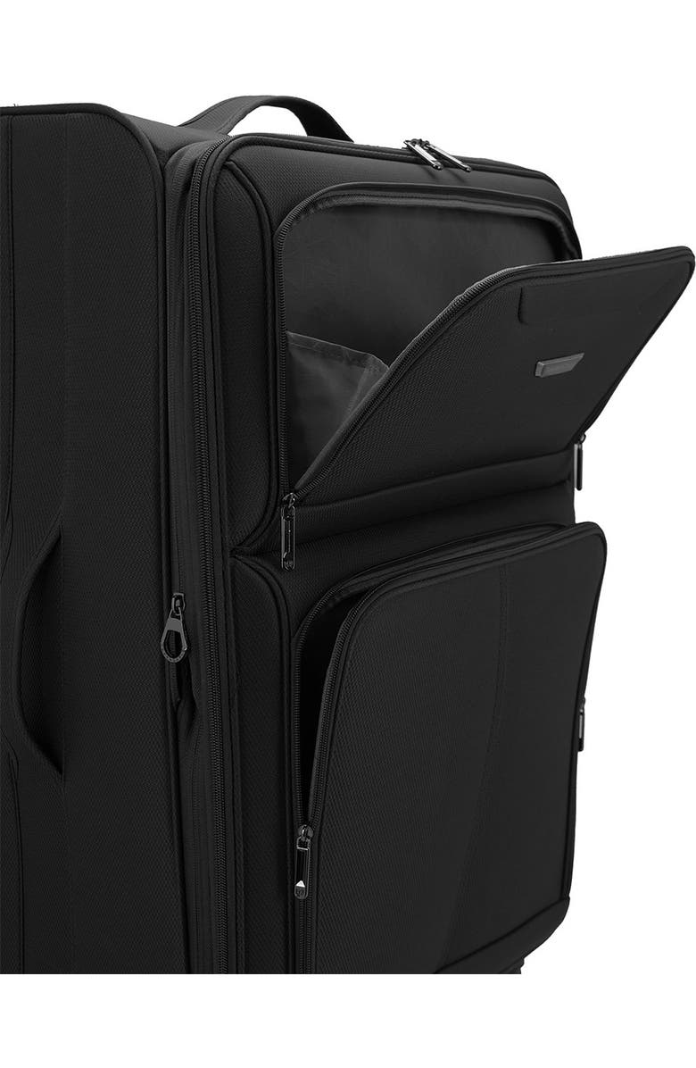 TRAVELERS CHOICE Cedar 3-Piece Expandable Softside Spinner Luggage Set, Alternate, color,