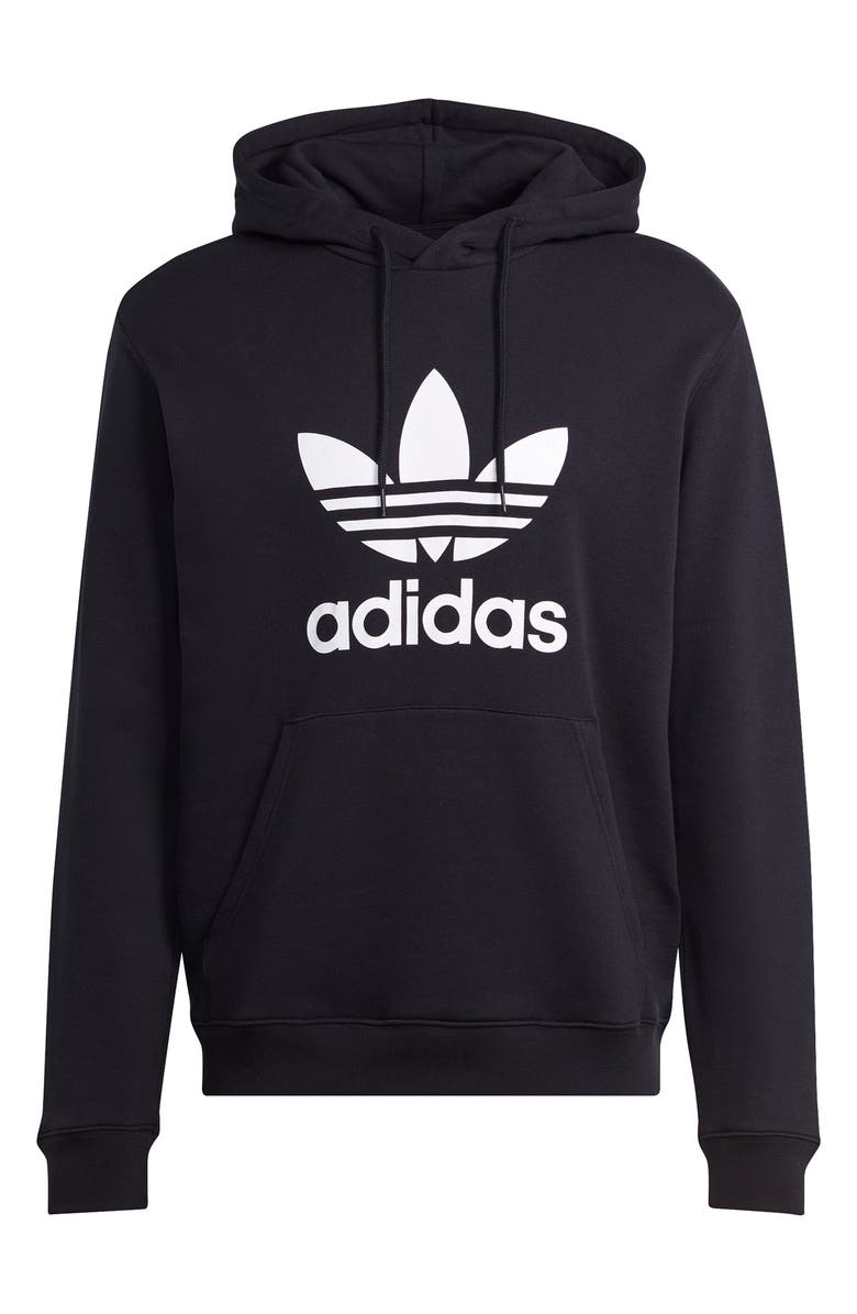 adidas Lifestyle Trefoil Graphic Hoodie, Alternate, color, 