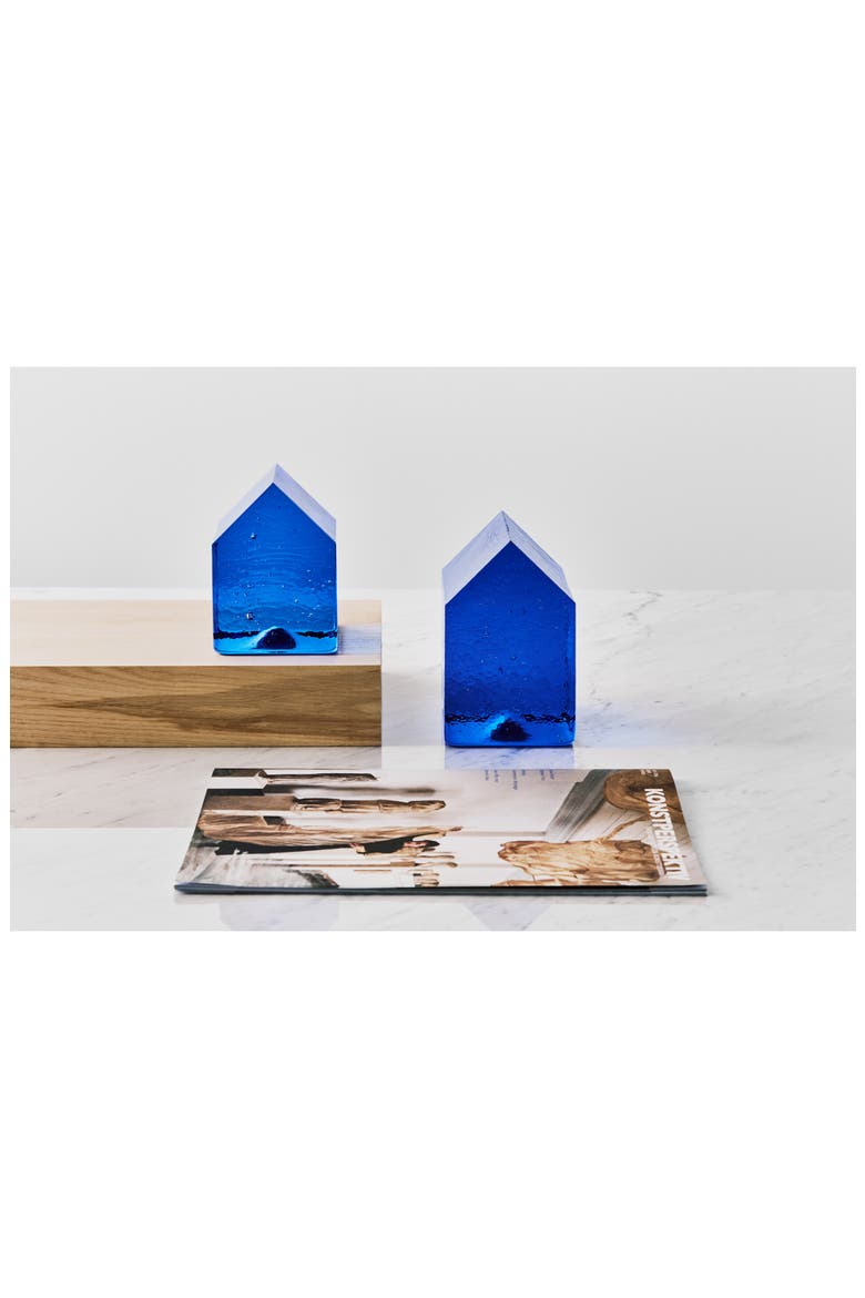 Glass House Sculpture, Alternate, color, BLUE