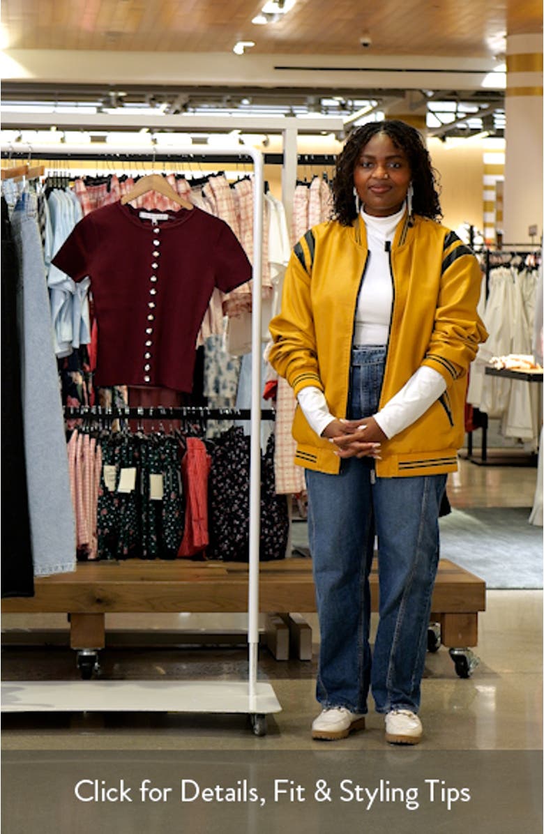 Scallop Accent Button Front Knit Top, sales video thumbnail