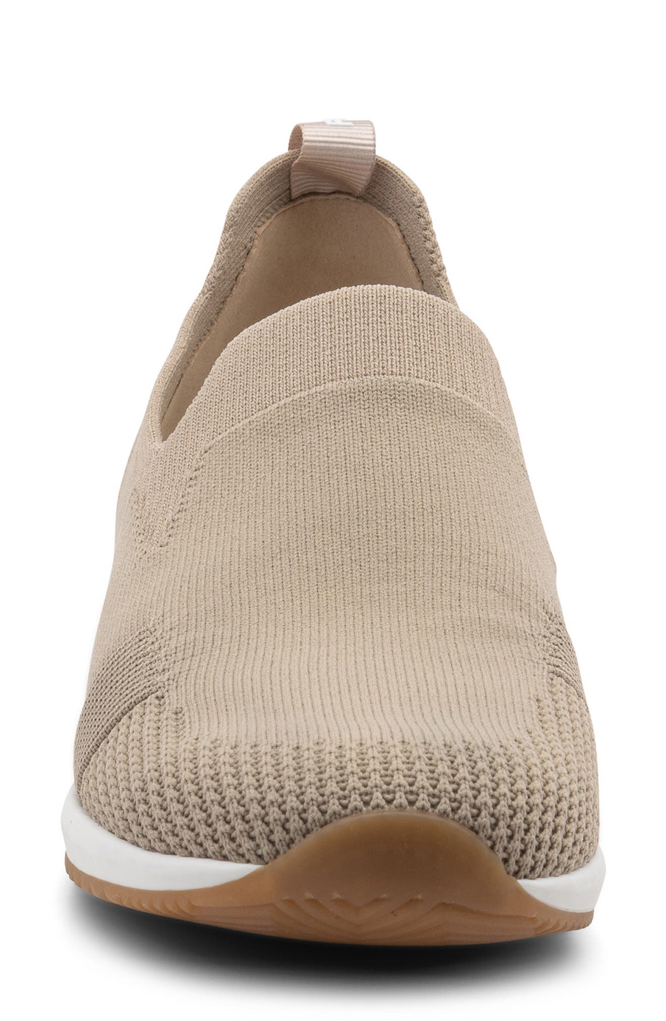 Leena II Slip-On Sneaker, Alternate, color, SAND WOVENSTRETCH