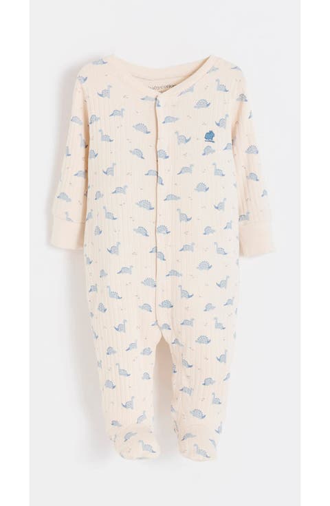 Dinomyte Front-Snap Footie for Infant