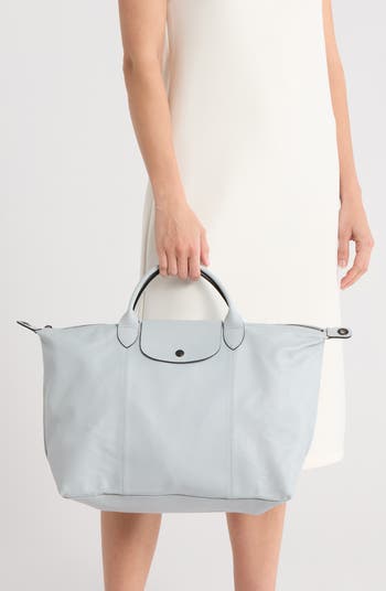 Le Pliage Leather Satchel