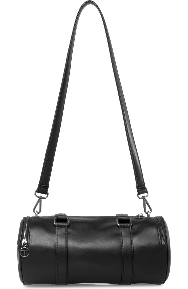TELFAR Medium Faux Leather Duffle Bag, Main, color,