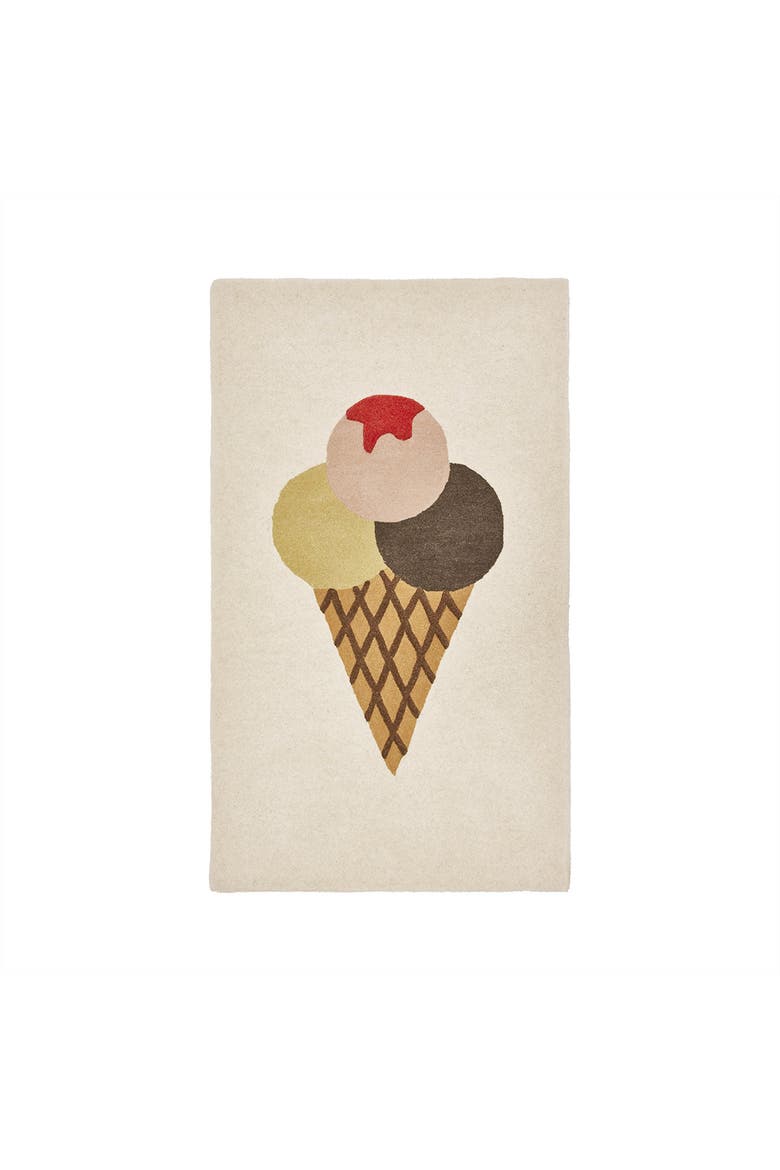 Ice Cream Tufted Rug, Main, color, Multi