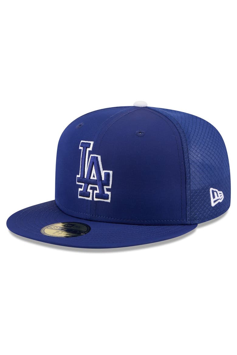 Youth New Era Royal Los Angeles Dodgers Batting Practice 59FIFTY Fitted Hat, Main, color, Royal