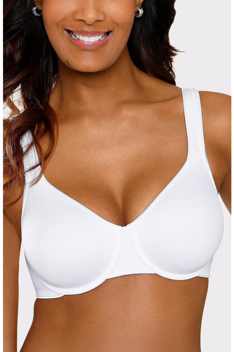 Underwire T-Shirt Bra, Main, color, White