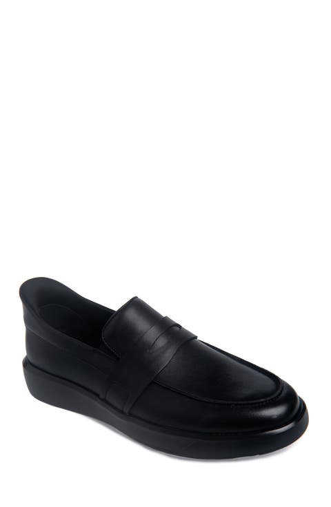Clark St Hands Free Technology Leather Slip On Sneaker