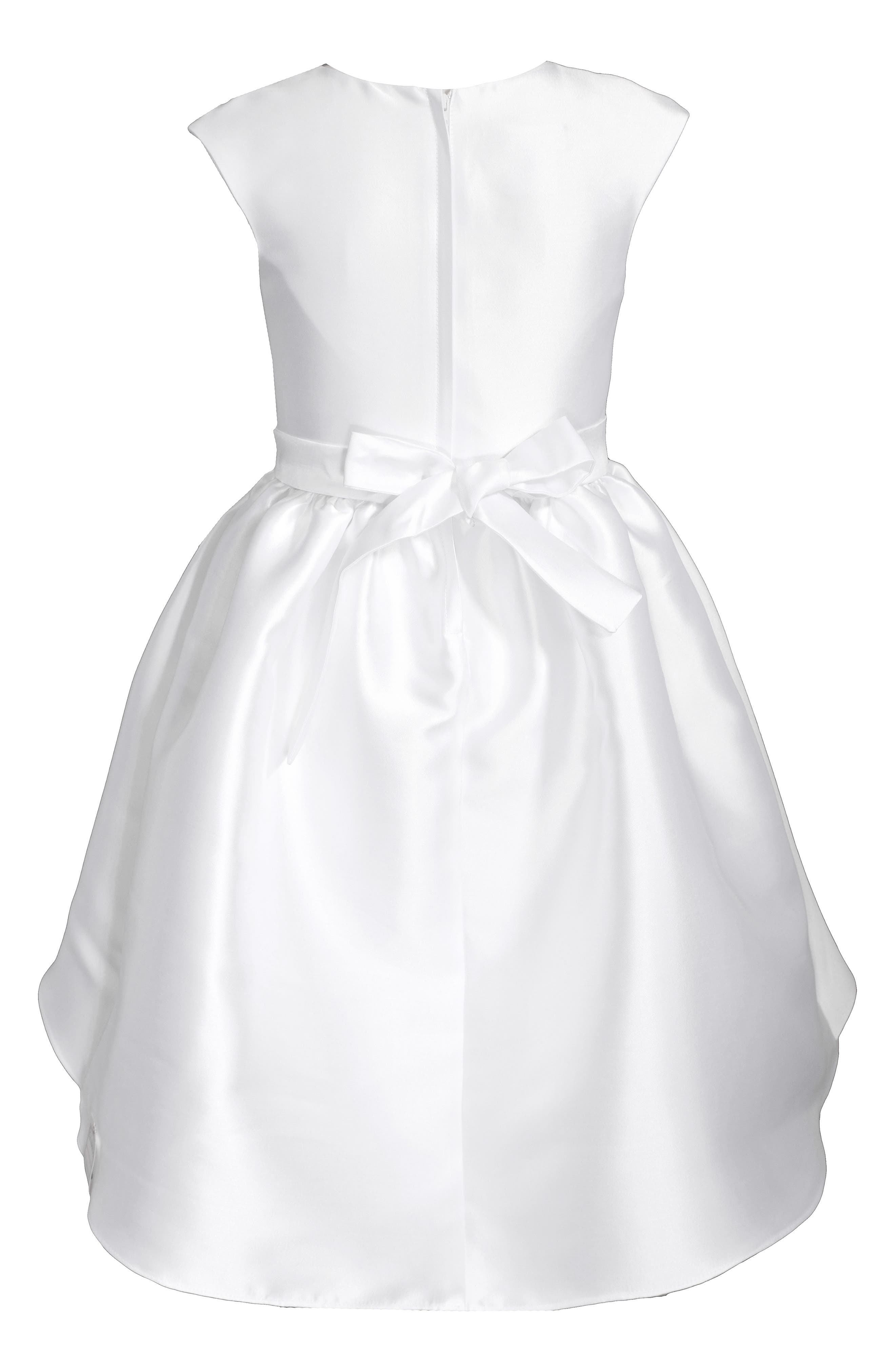 Iris & Ivy Kids' Side Bow Cascade First Communion Dress (Women ...