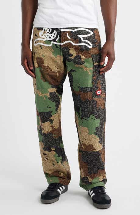 ICECREAM Big Block Currency Camo Cargo Pants