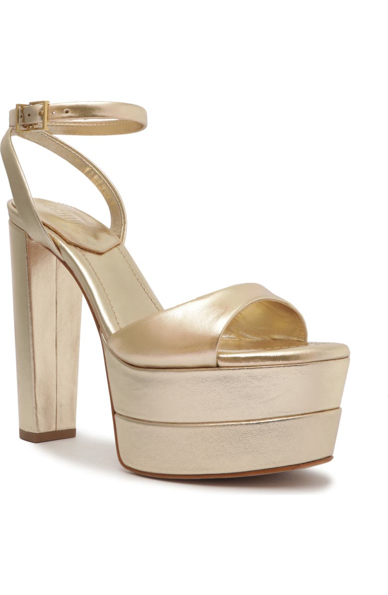 Schutz Kaila Ankle Strap Platform Sandal, Main, color,