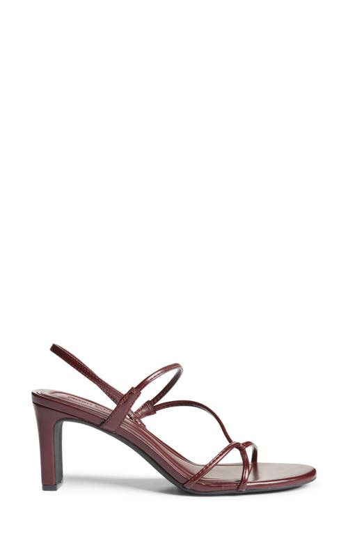 Open Edit Pia Slingback Sandal In Burgundy